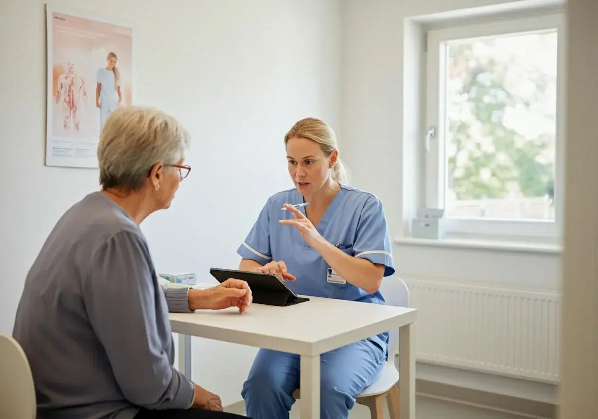 Healthcare professional consultation